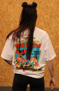 Camiseta Oversize Fire Kittens