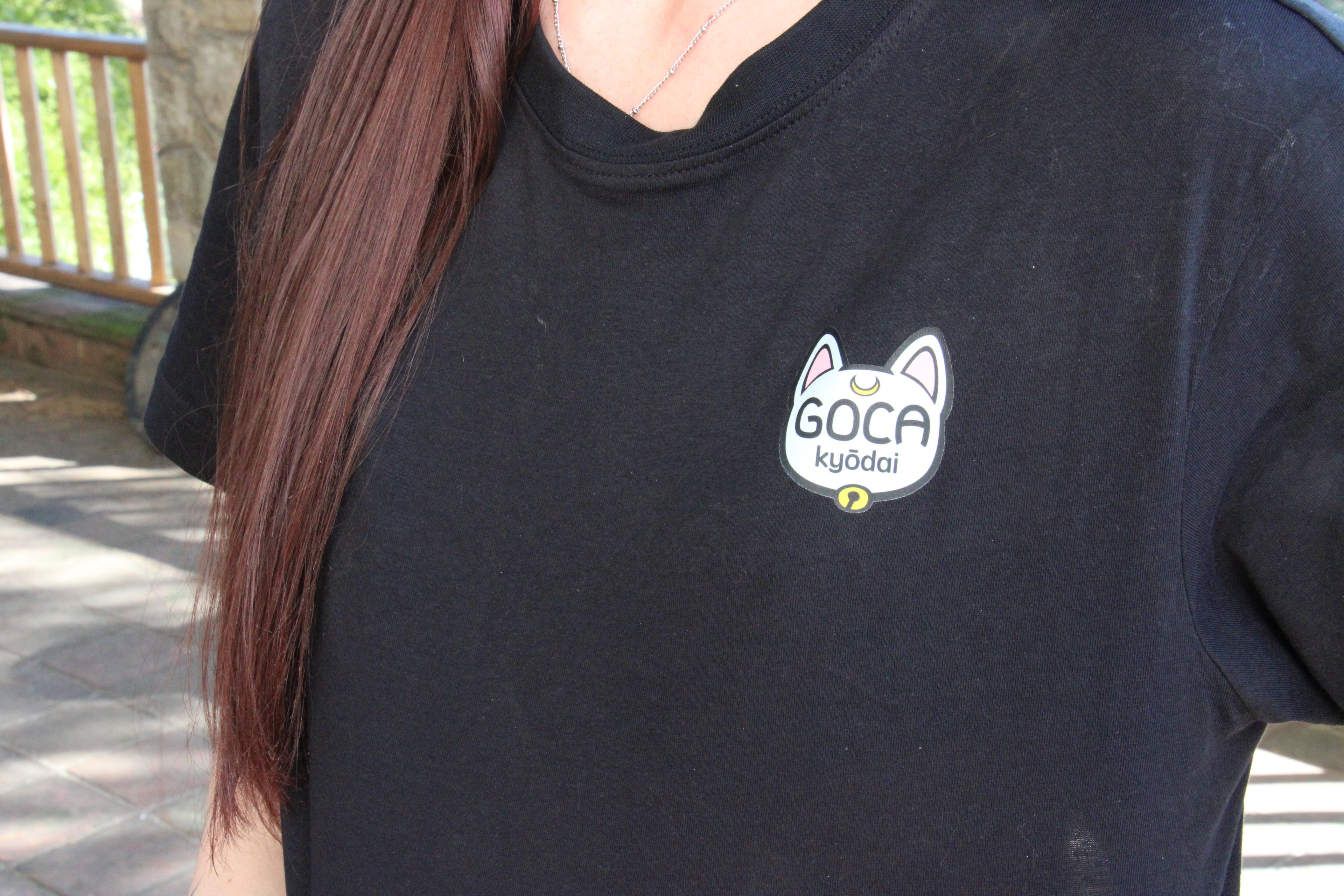 Camiseta Oversize Logo Goca Kyōdai