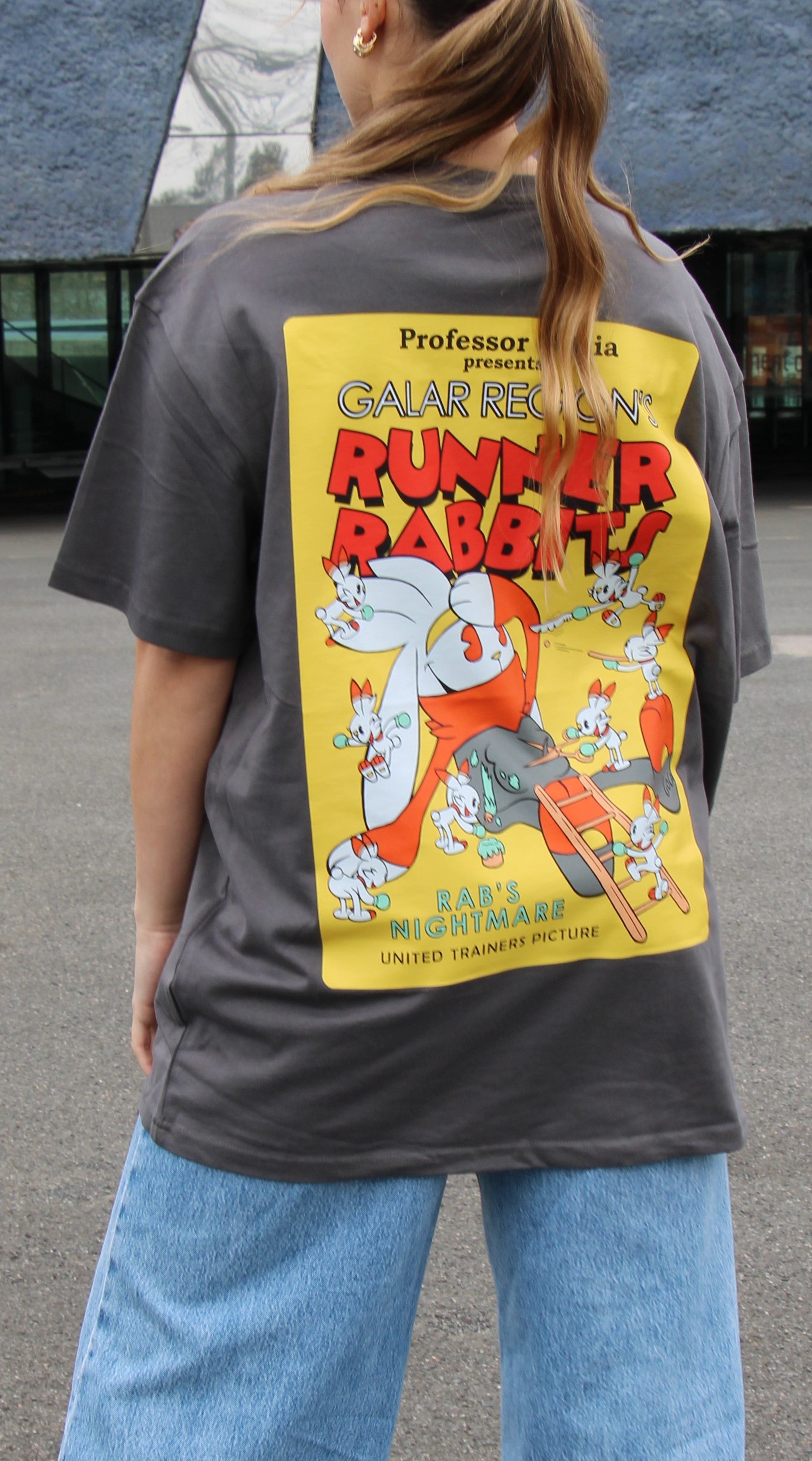 Camiseta Oversize Runner Rabbits