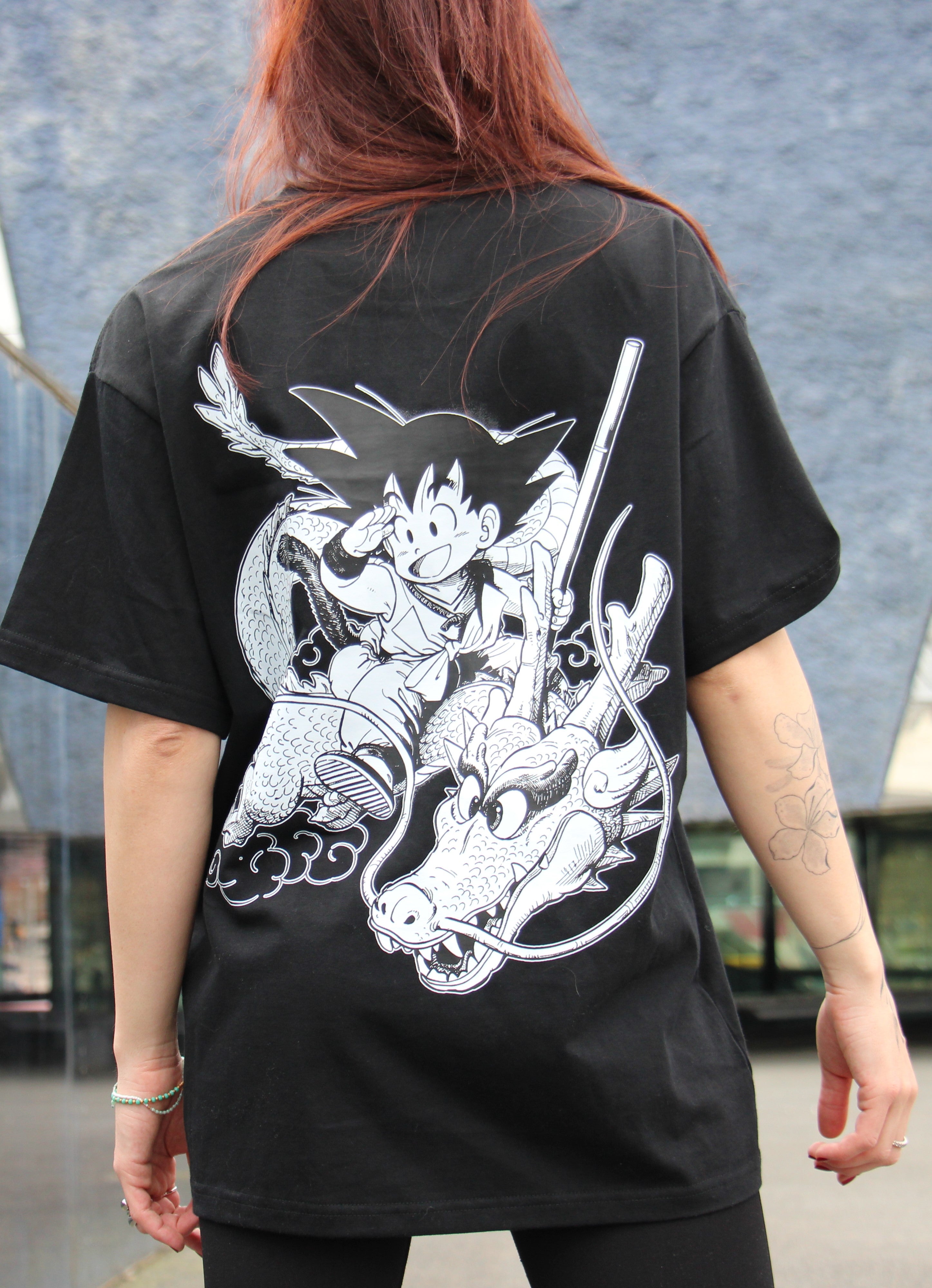 Camiseta Oversize Guerrero del Dragón