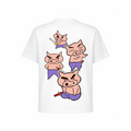 Camiseta Oversize Travieso Cerdito