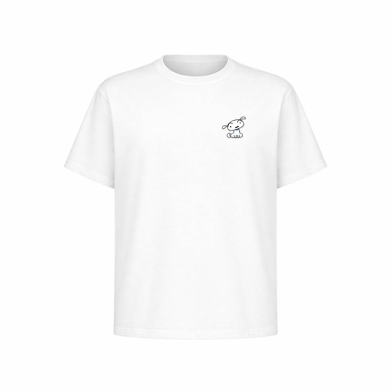 Camiseta Oversize Travieso y Perrito
