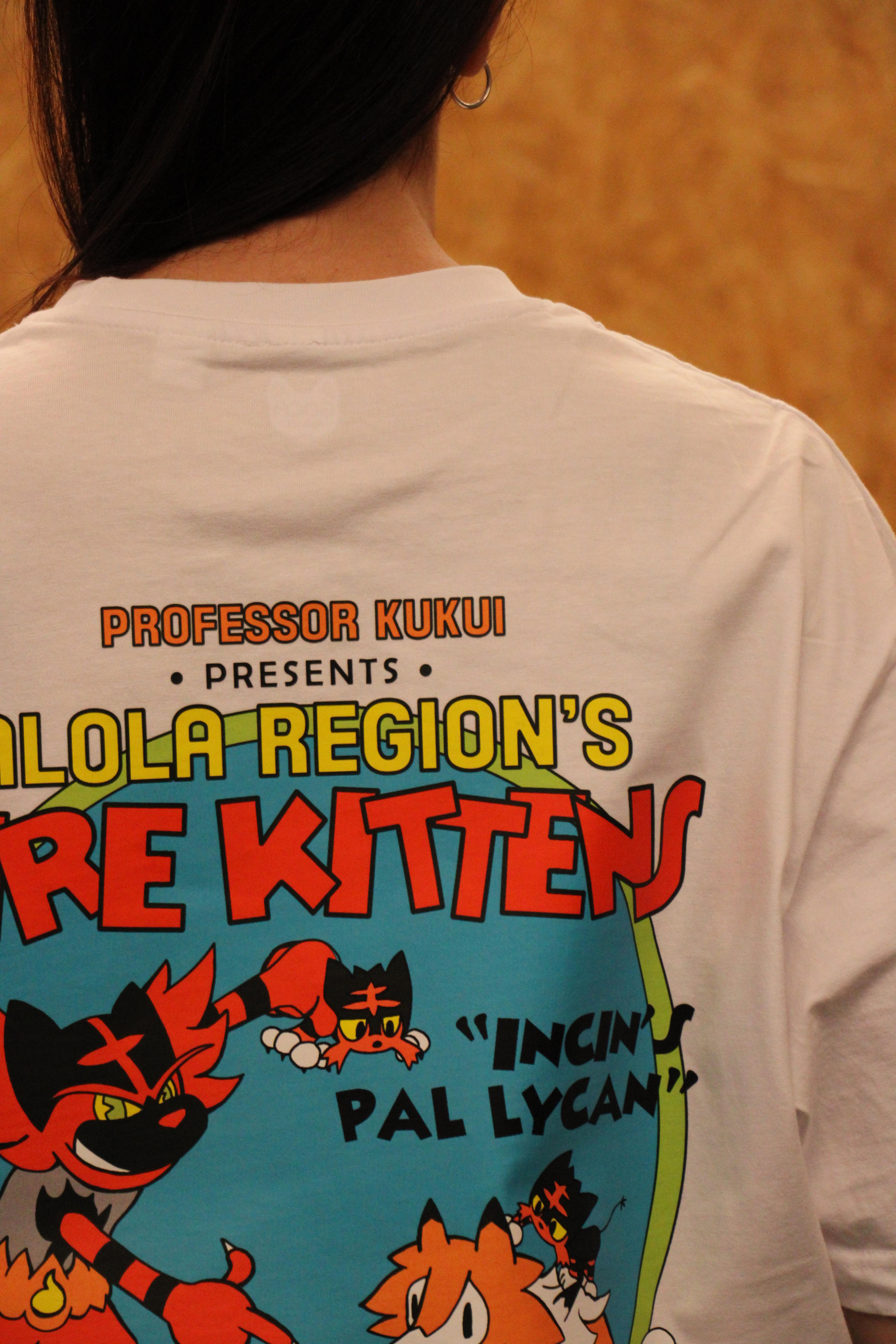 Camiseta Oversize Fire Kittens