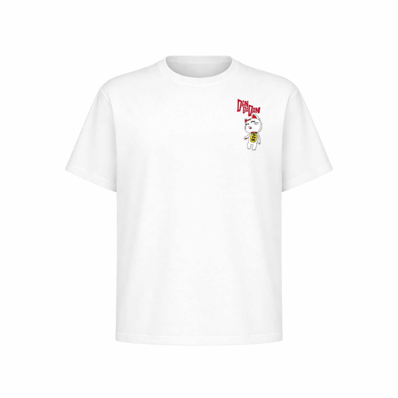 Camiseta Oversize Gato de la Suerte