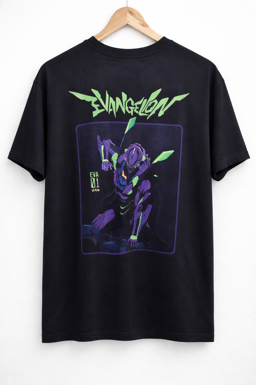 Camiseta Oversize Mecha Neon
