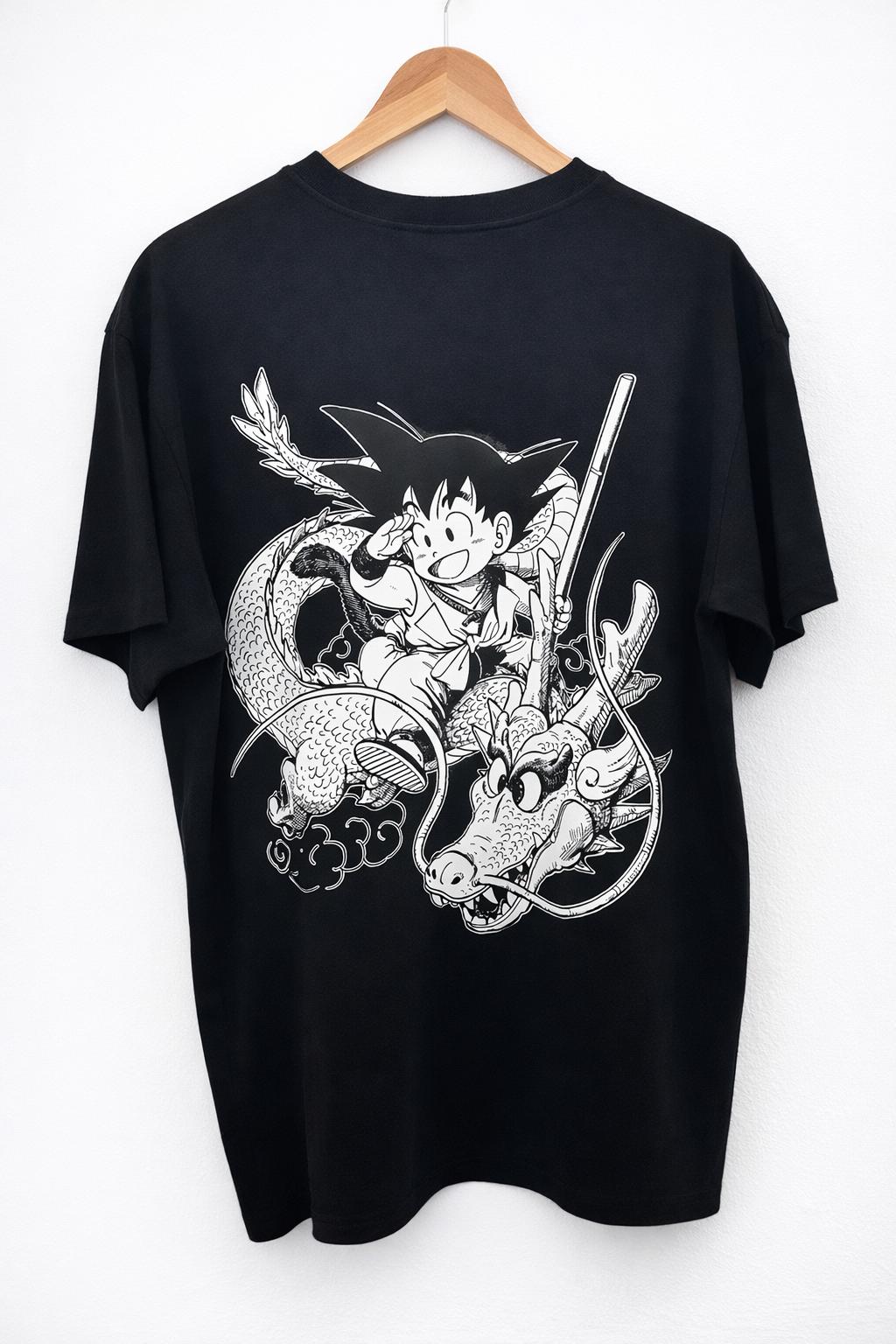 Camiseta Oversize Guerrero del Dragón