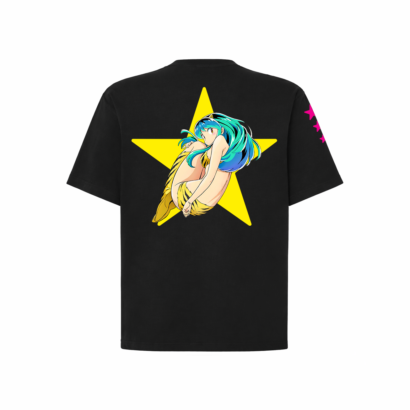 Camiseta Oversize Chica Oni de las Estrellas