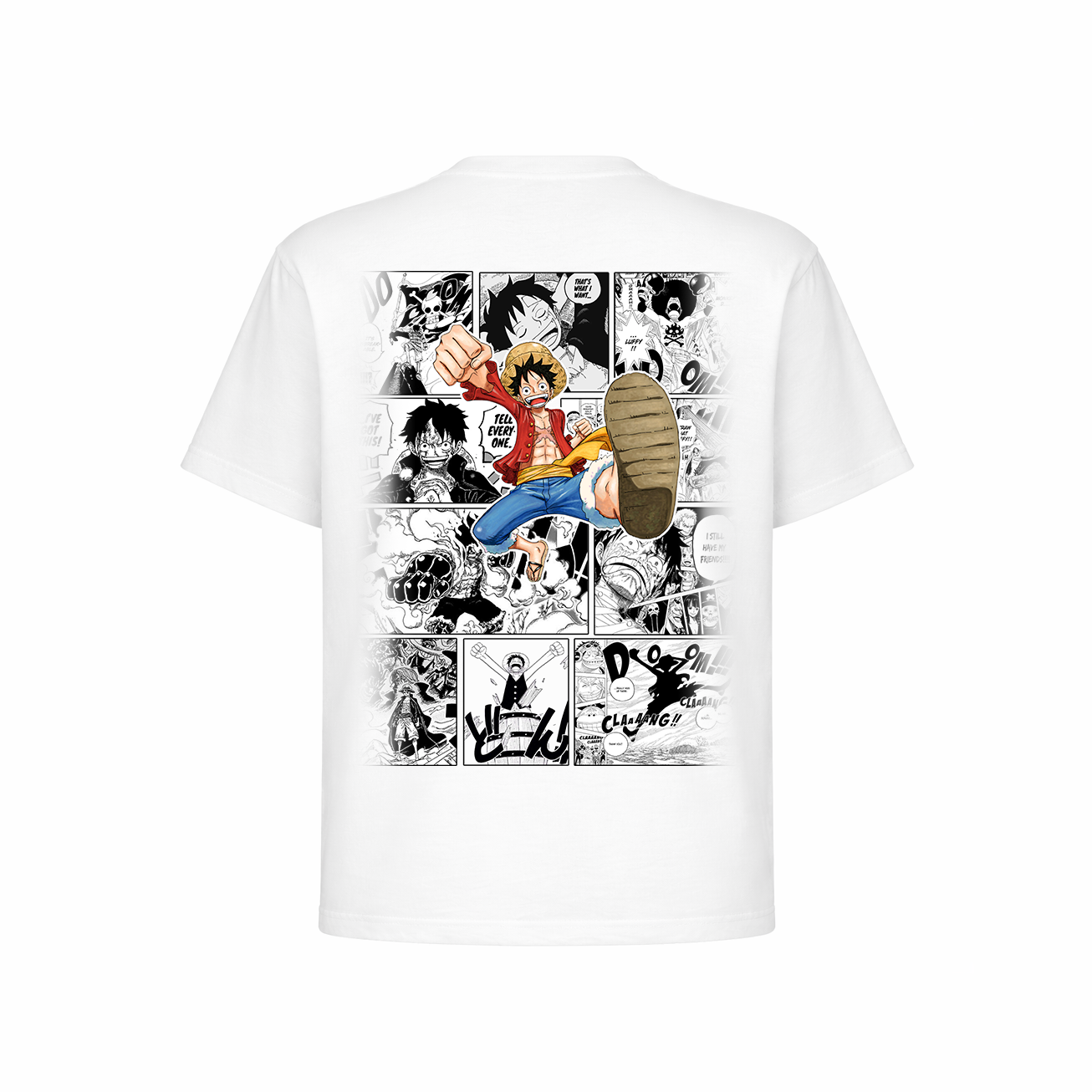 Camiseta Oversize Capitán Pirata