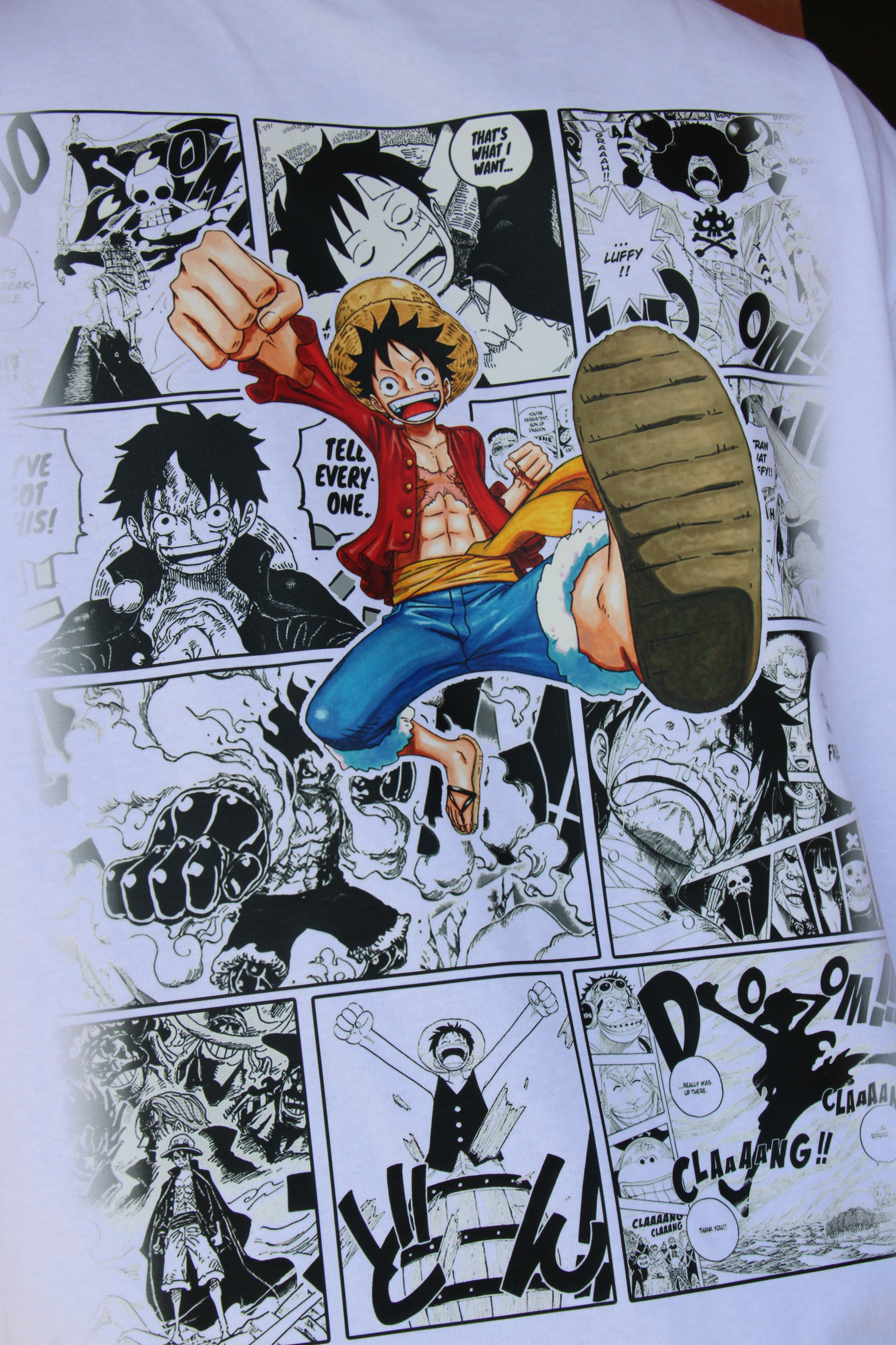 Camiseta Oversize Capitán Pirata