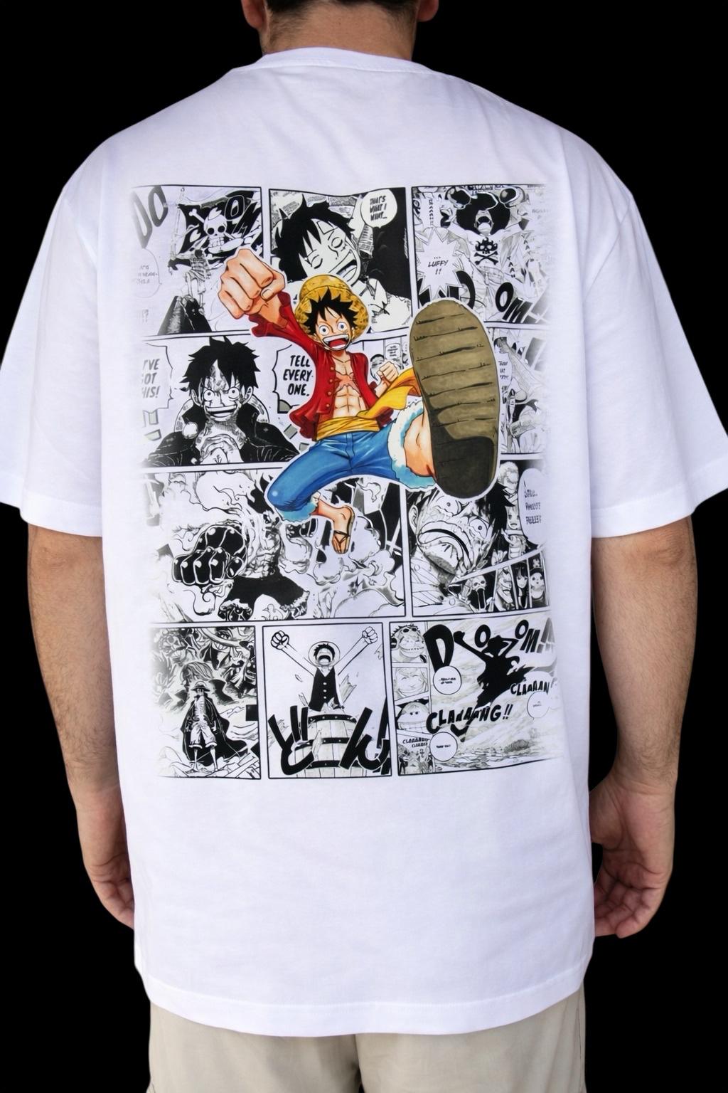 Camiseta Oversize Capitán Pirata