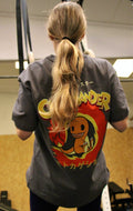 Camiseta Oversize Lagarto de Fuego