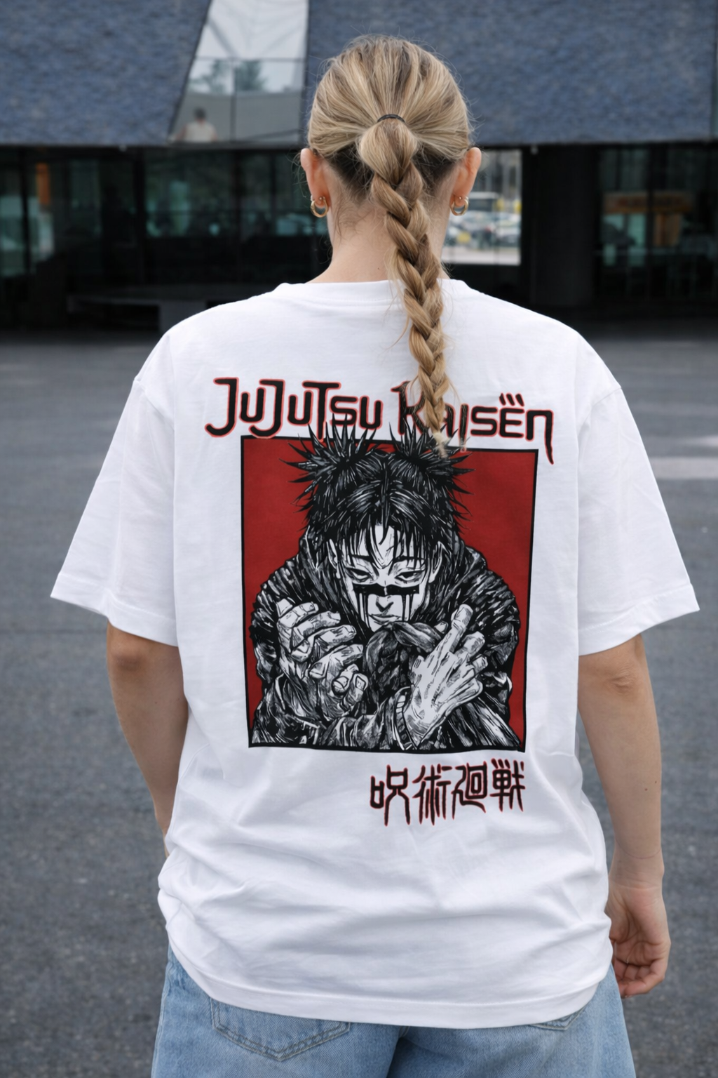 Camiseta Oversize Maldición de Sangre