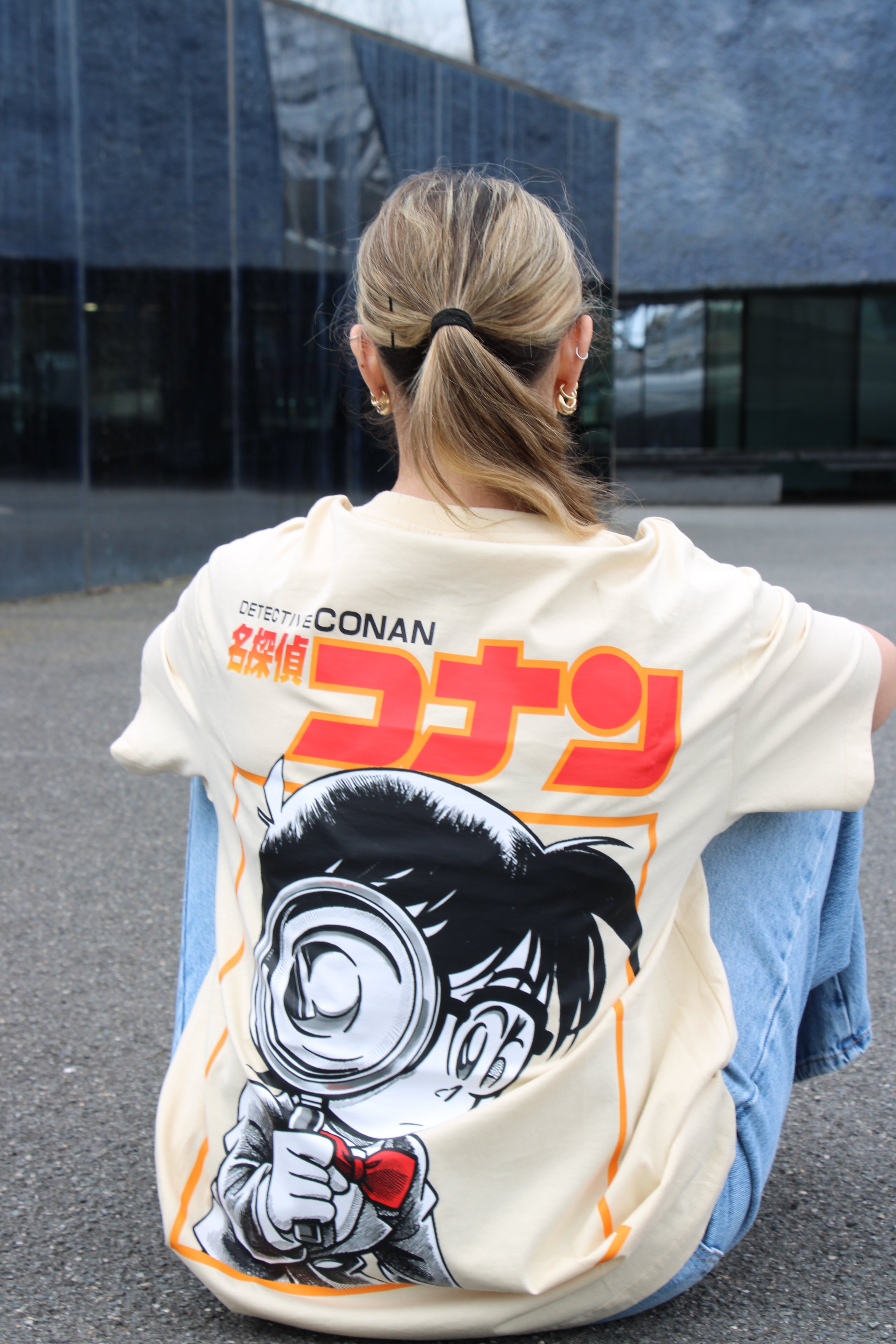 Camiseta Oversize Detective con Lupa