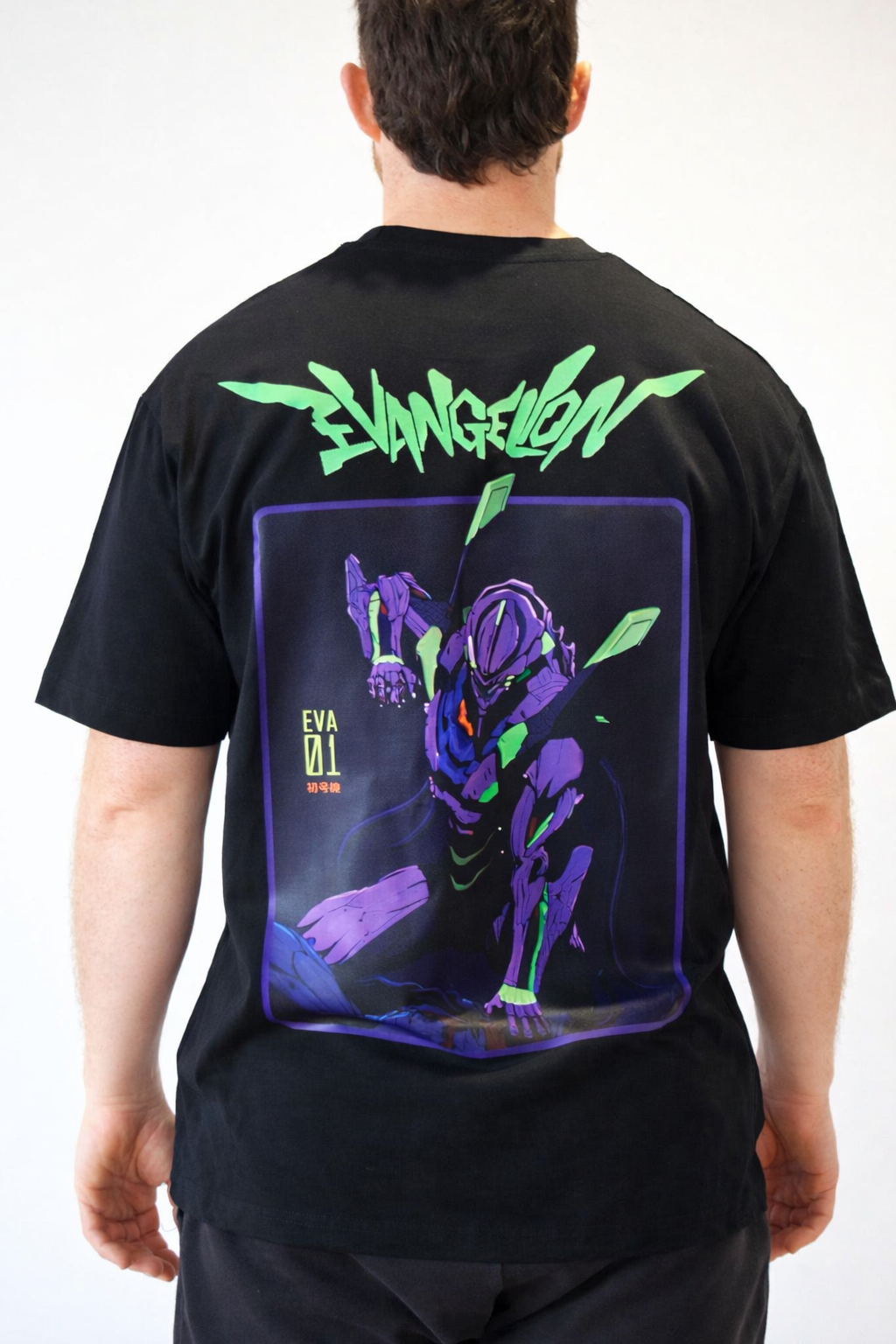 Camiseta Oversize Mecha Neon