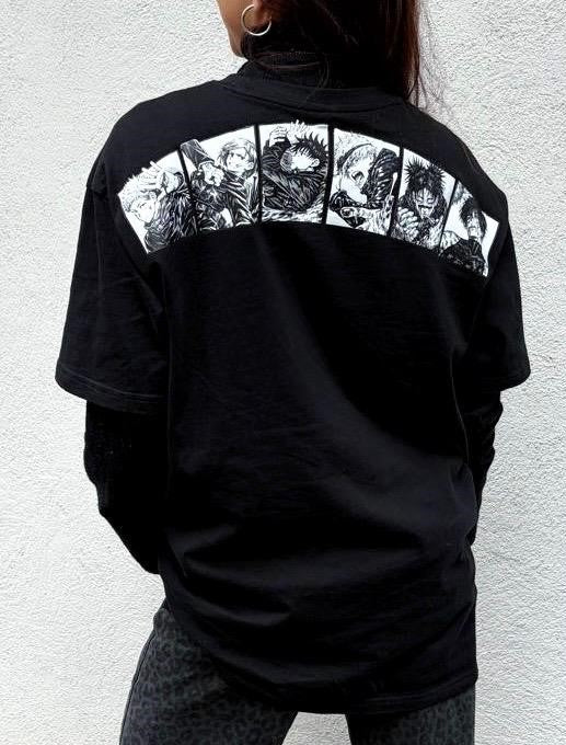 Camiseta Oversize Hechiceros