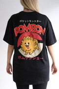 Camiseta Oversize Cachorro de Fuego