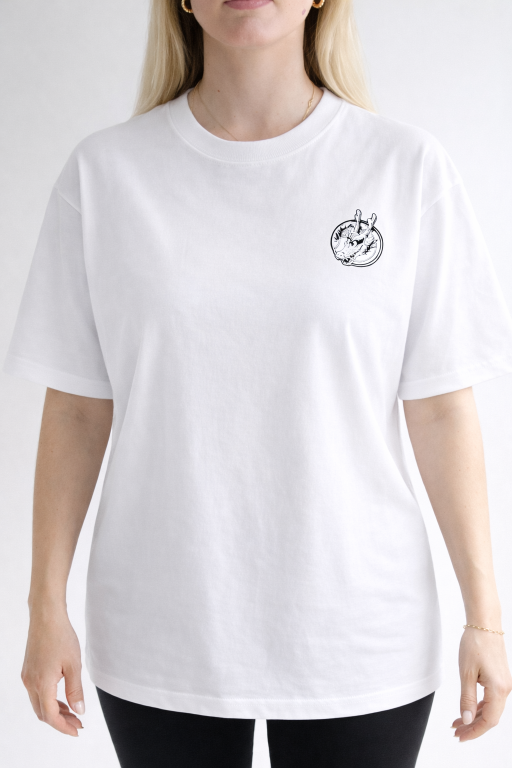 Camiseta Oversize Guerrero del Dragón