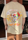 Camiseta Oversize Criatura Pintora