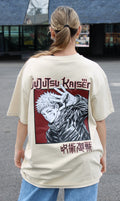 Camiseta Oversize Hechicero Dedos Demoníacos