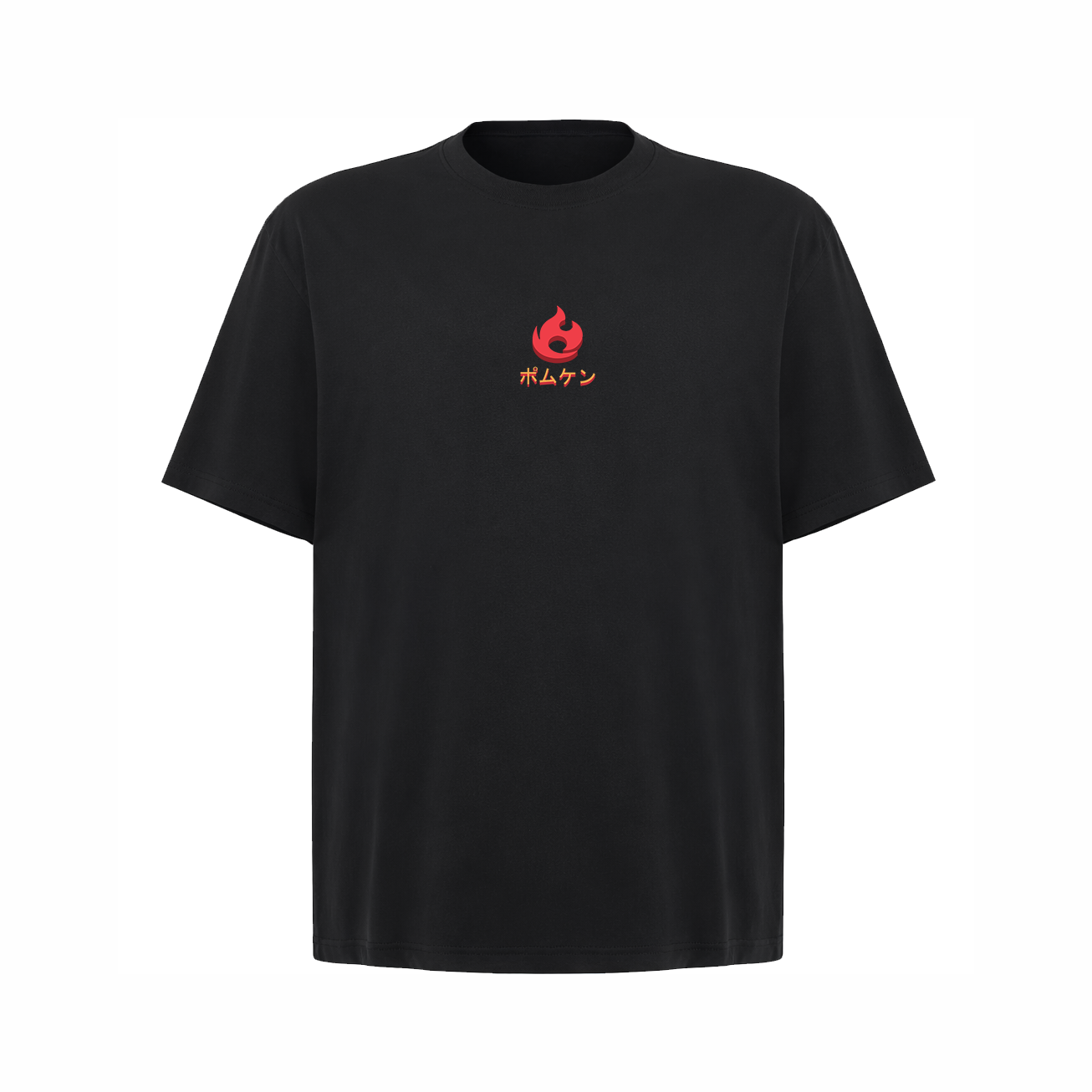 Camiseta Oversize Cachorro de Fuego