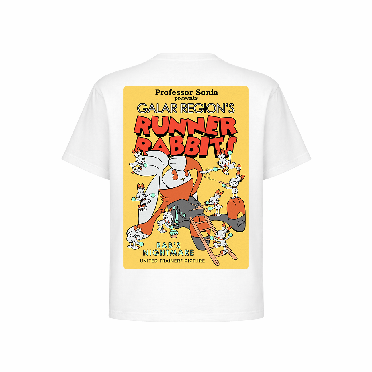 Camiseta Oversize Runner Rabbits