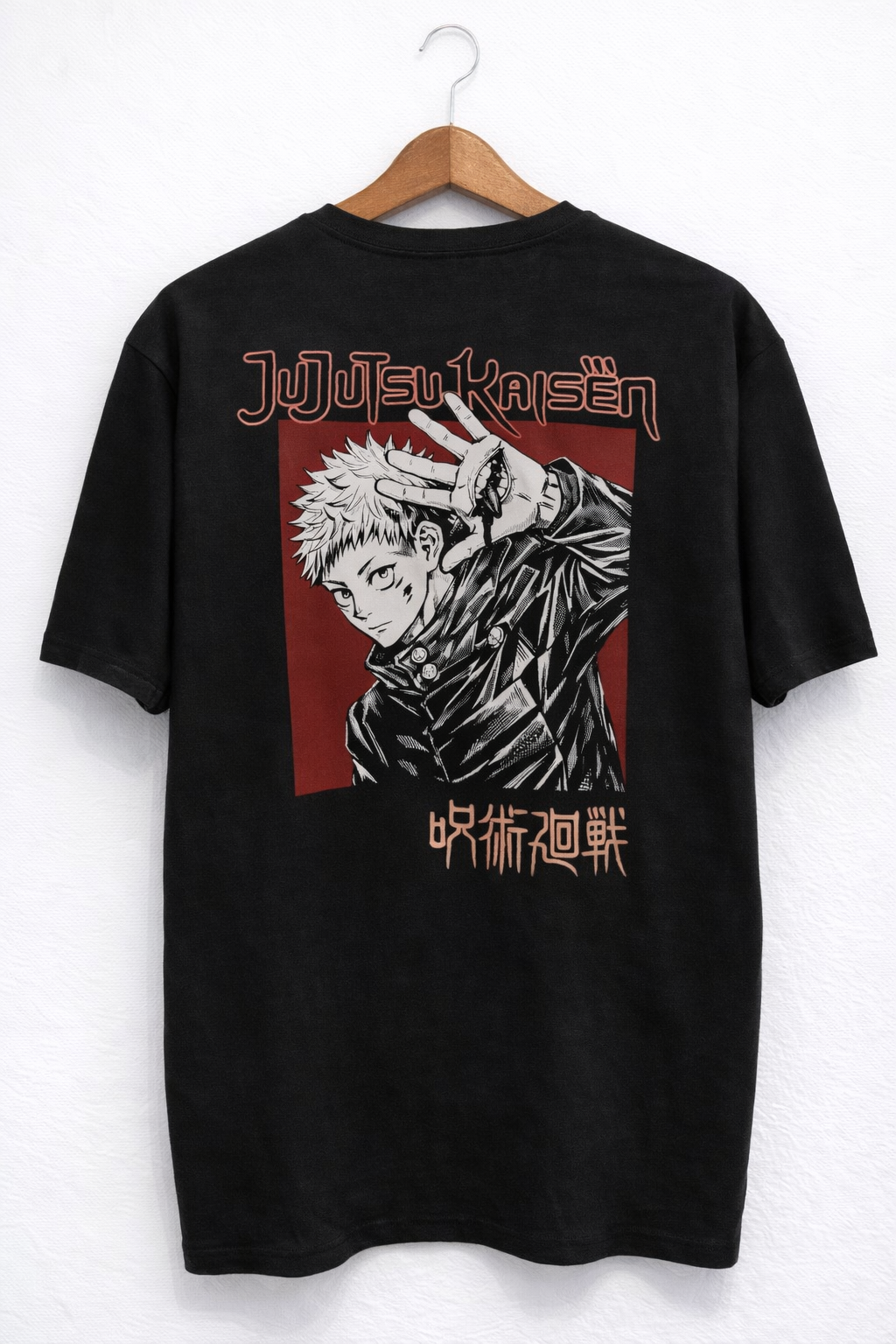 Camiseta Oversize Hechicero Dedos Demoníacos