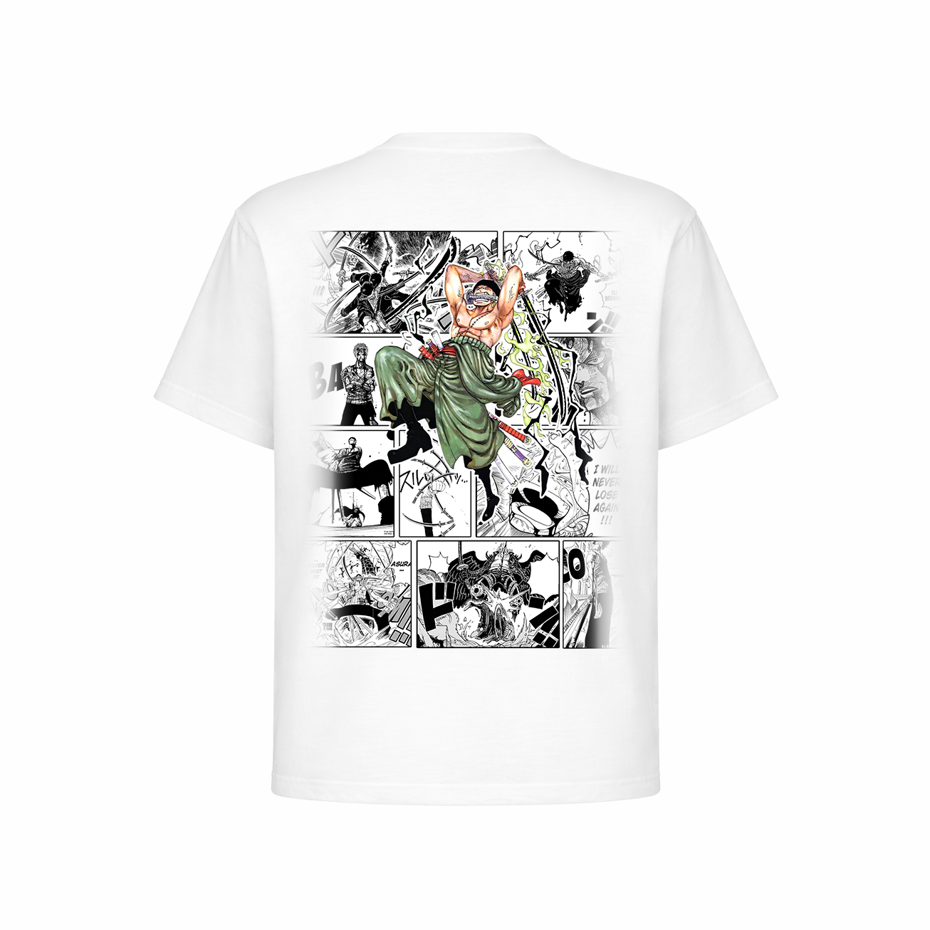 Camiseta Oversize Espadachín Legendario